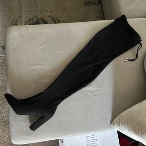 Steve Madden Suede Over The Knee Boots